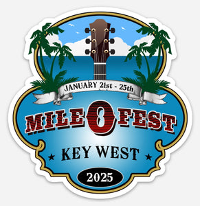 2025 Mile0Fest Sticker Designs