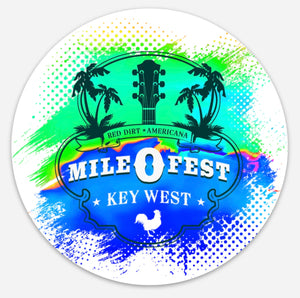 2025 Mile0Fest Sticker Designs