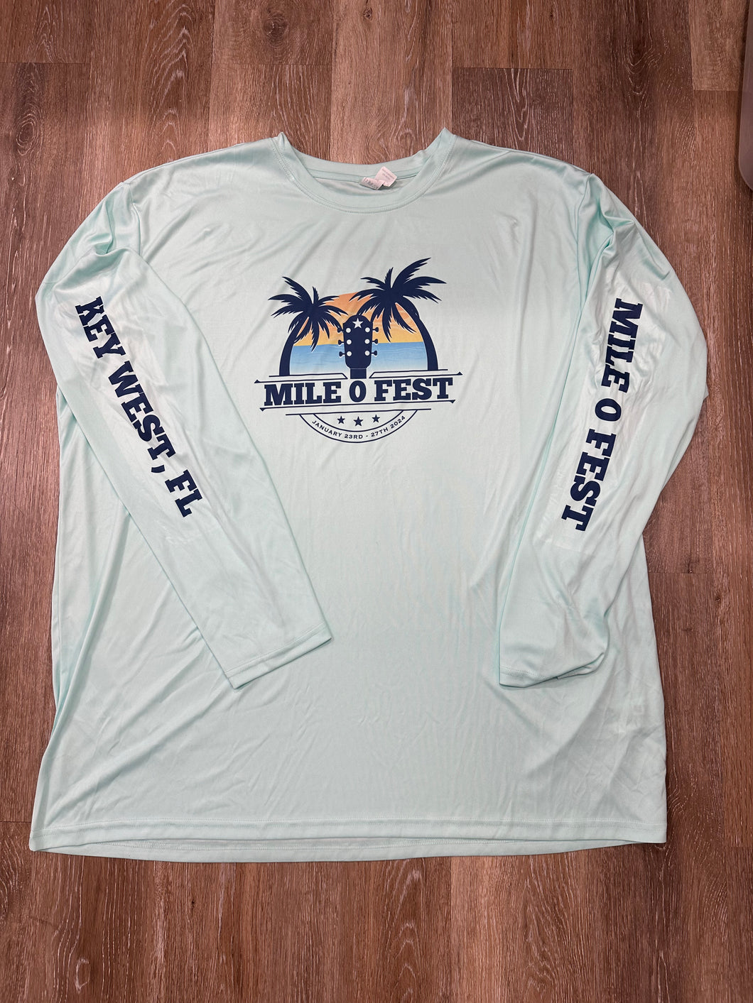 2024 Seafoam Drifit logo shirt