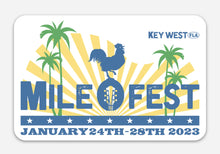 Load image into Gallery viewer, Annual Mile0Fest Poster Design Stickers
