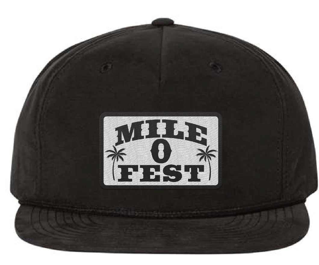 Mile 0 Fest Patch Hat
