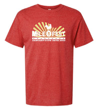 Load image into Gallery viewer, Closet Clean out! 2023 Mile0Fest Red Lineup Tee
