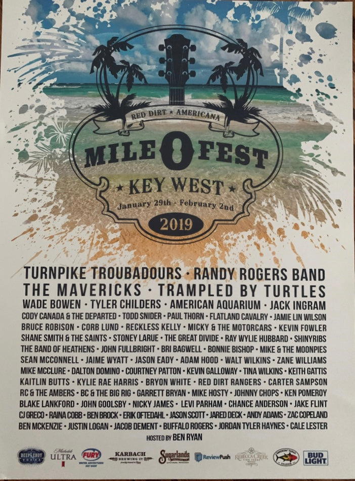 Mile 0 Fest 2019 Poster