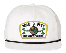 Load image into Gallery viewer, Closet Clean out! Mile 0 Fest 5yr Commemorative Patch Hat
