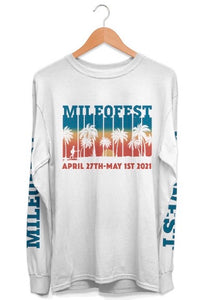 Closet Clean out! Mile 0 Fest 2021 Long Sleeve Line-up Tee