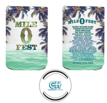 Load image into Gallery viewer, Mile 0 Fest Lineup Koozies
