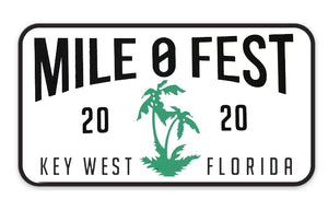 Annual Mile 0 Fest Patch Sticker